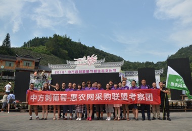 2018中方縣刺葡萄產(chǎn)銷對接會(huì)